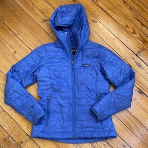 Patagonia Nano Puff Hood Jacket Blue S